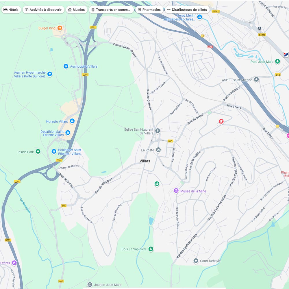 carte de villars